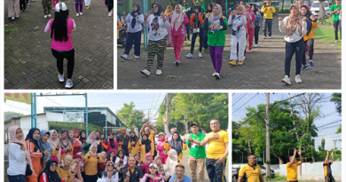 Senam Sehat Bersama Kapolsek Gempol Meriahkan Pasar Desa Randupitu Senam Sehat Bersama Kapolsek Gempol Meriahkan Pasar Desa Randupitu